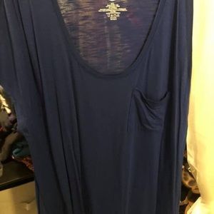 Royal blue Maurices tee